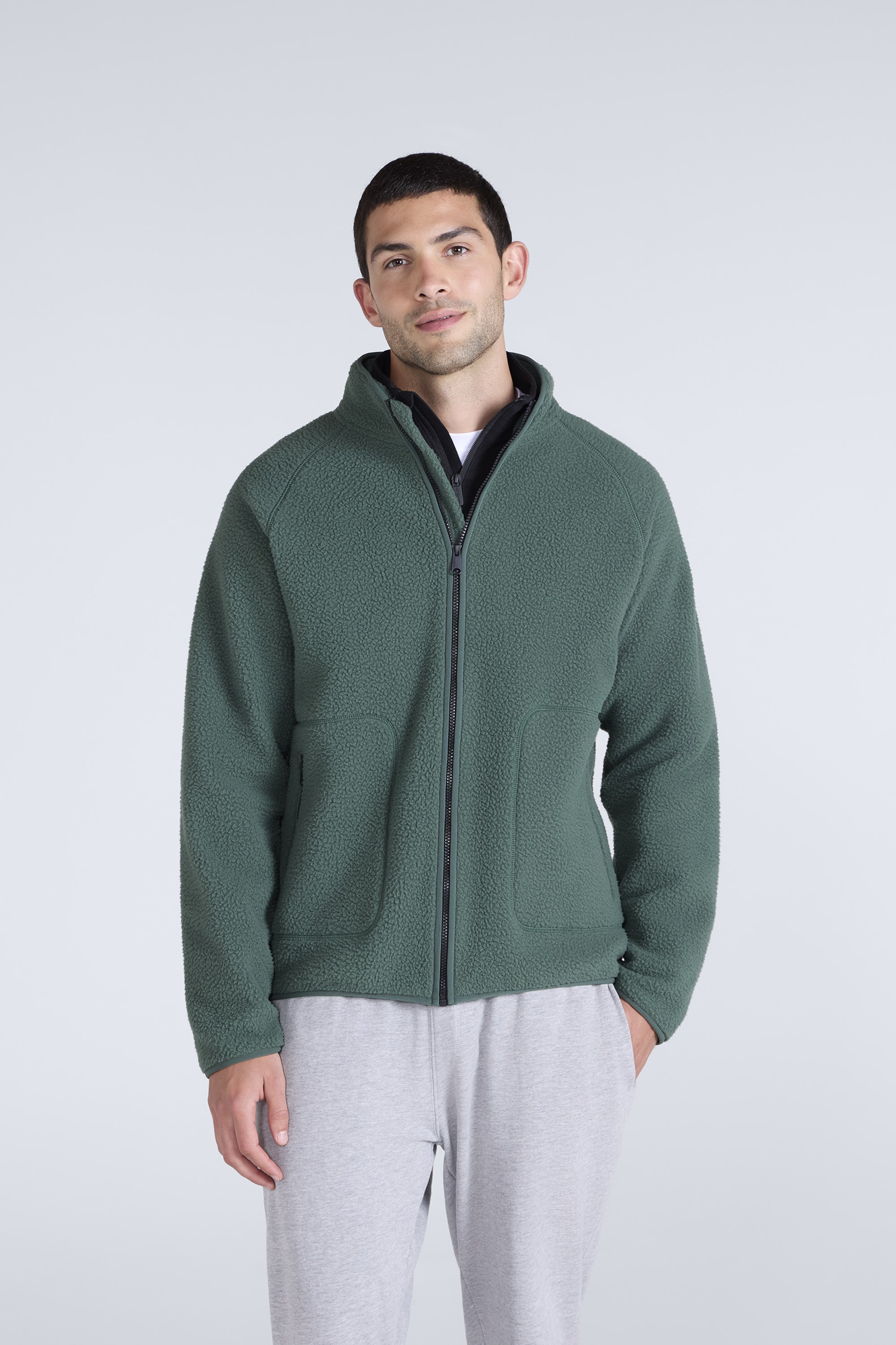 Tierische Herren Andy Borg Full Zip Jacke - Grün