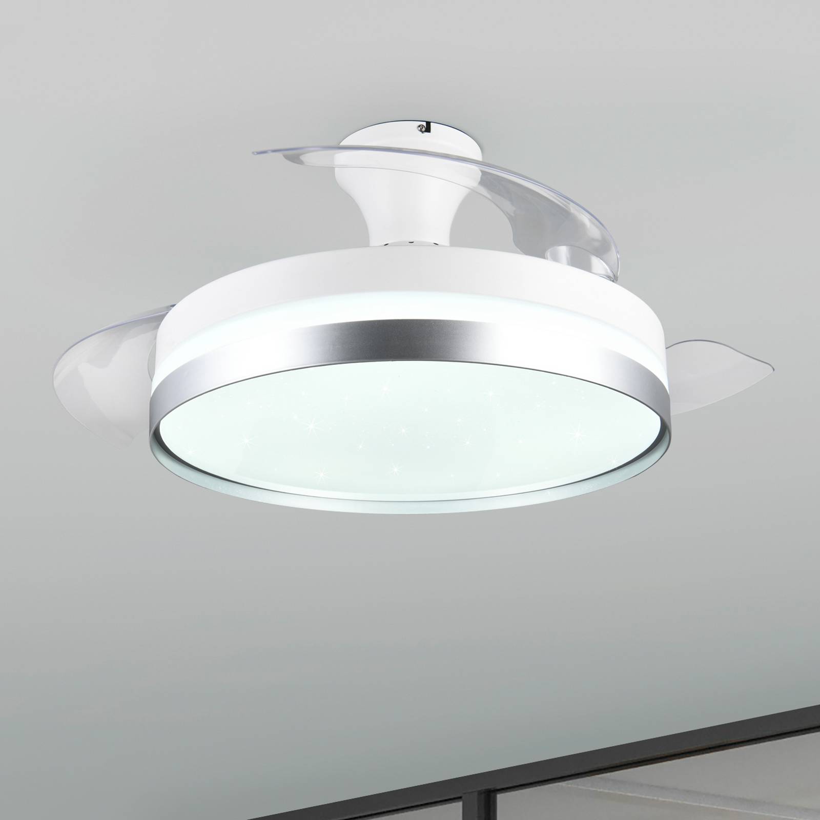 LED-Ventilator Lindberg DC leise Ø 100 cm CCT Fernbedienung