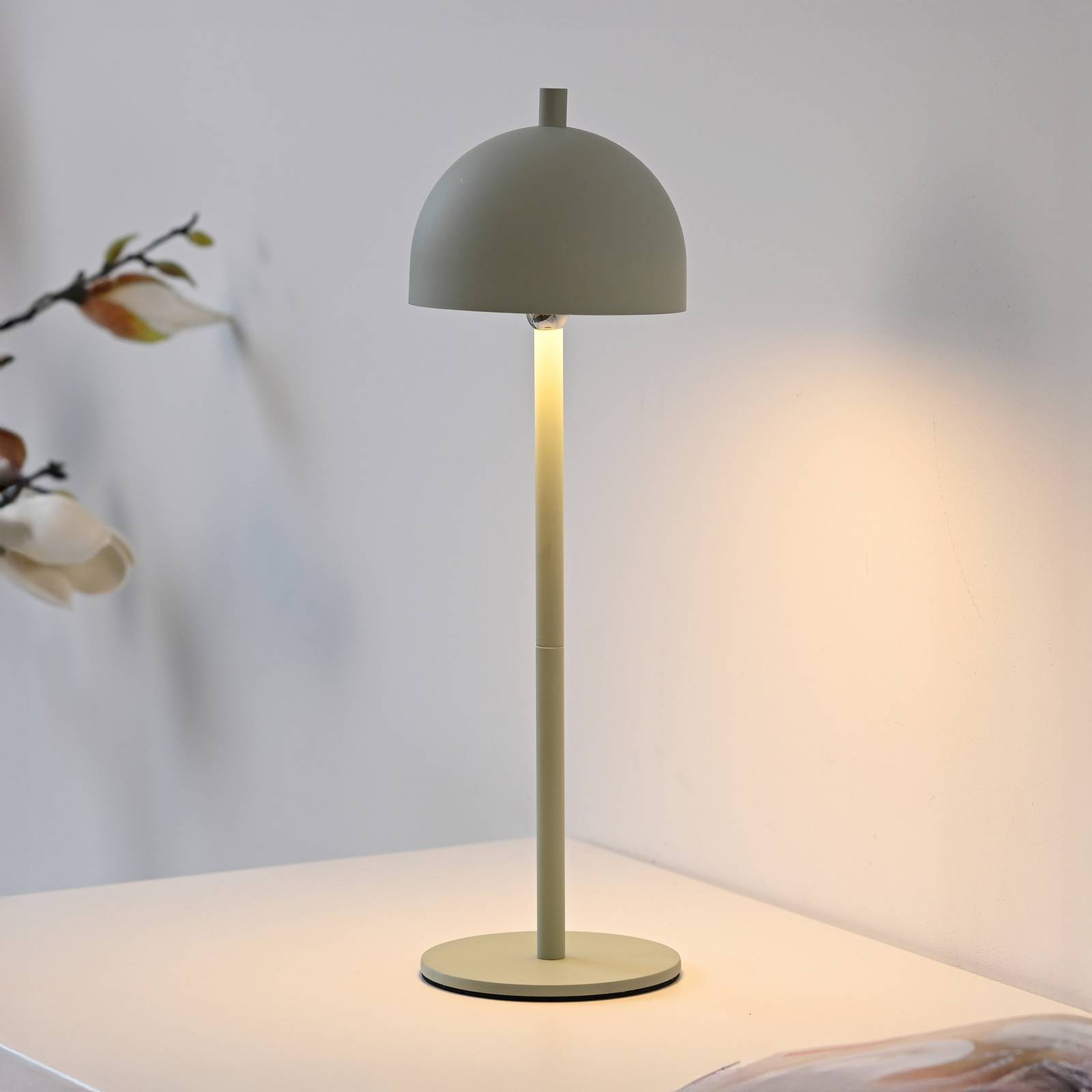 SCHÖNER WOHNEN LED-Akku-Tischlampe Bellies Frühlingserwachen