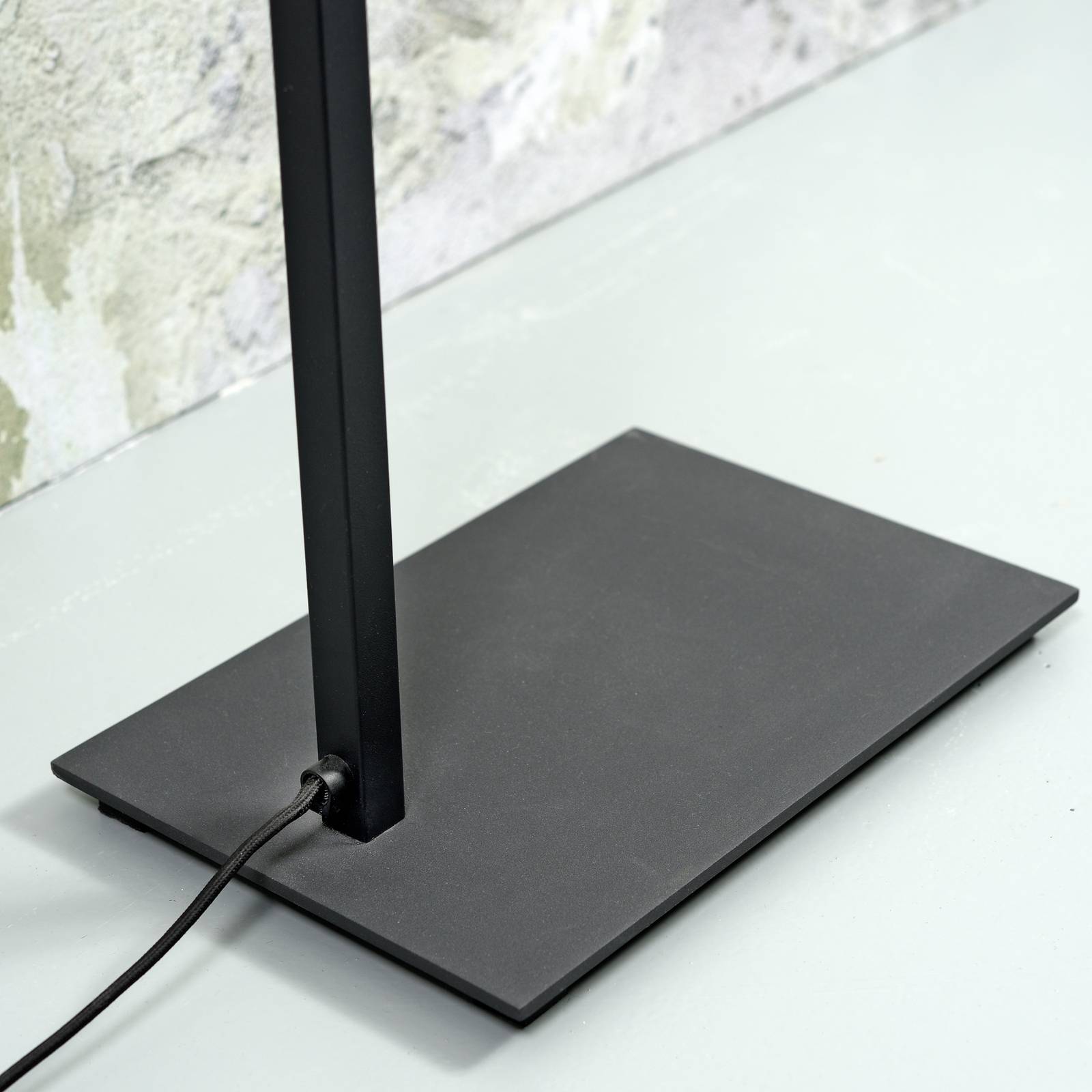 IT'S ABOUT ROMI Stehlampe Boston, Ø 32 cm, schwarz/creme