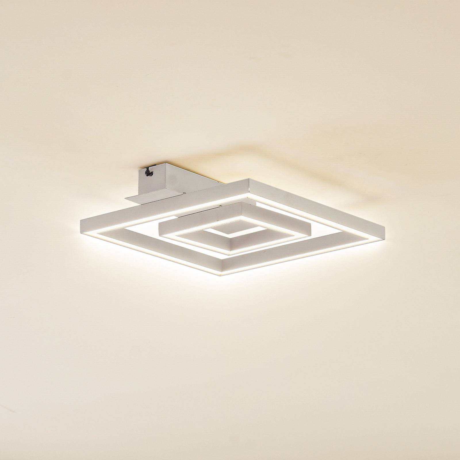 Lindby LED-Deckenleuchte Madamo, weiß, 30 cm, 3000K