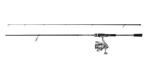 Mitchell MX PRO Spinnkombination | Raubfisch- und Süßwasser-Angelruten- und Rollenset | Schnell laufende 24T-Carbonrute | 4+1-Lager-Spinnrolle | Köder- und Spielangelausrüstung | Leicht, 2,13 m, 1000
