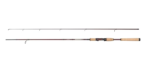 Abu Garcia Tormentor2 Spinnrute, Leichter 24T Carbon Blank, langlebige, Premium Korkgriff, vielseitig einsetzbar für Süß- und Salzwasserangler, Raubfischangeln auf Hecht, Barsch Zander, 1.83m 3-14g