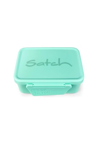 Satch Edelstahl Brotdosen Set mit Trennfach, BPA-frei, Spülmaschinenfest