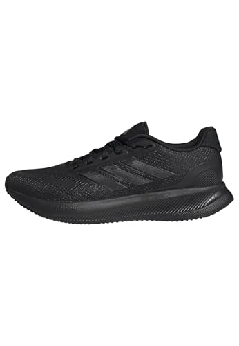 adidas Herren Runfalcon 5 Running Shoes, Core Black/Core Black/Core Black, 45 1/3 EU
