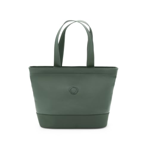 Bugaboo Wickeltasche, Windeltasche mit leicht zugänglichen Fächern, isoliertem Flaschenhalter, Wickelauflage und 3 Innentaschen, in Forest Green