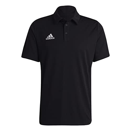 adidas Herren Entrada 22 Polo Shirt, Black, L