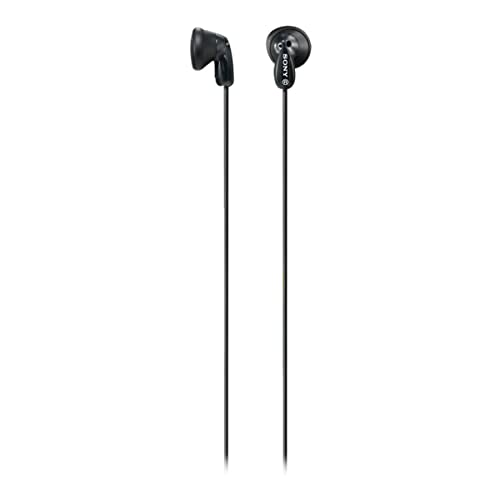 Sony MDR-E9LP In-Ear / In-Ohr Kopfhörer (1,2m Kabel, Neodym-Magnet, für MP3-Player, Walkman, iPod) schwarz