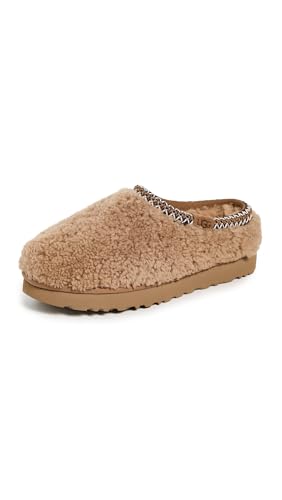 UGG Damen Tasman Maxi Curly Hausschuh, Chestnut, 43 EU