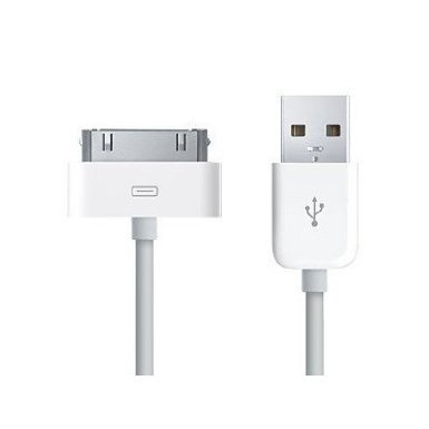 TECHGEAR Ersatz-USB-Datenkabel & Charging für iPod Nano/iPod Touch - USB-Kabel Aufladen und Synchronisieren - Weiß