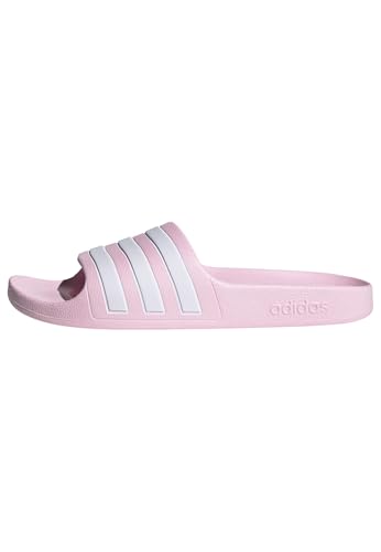 adidas Unisex Kinder Adilette Aqua Slides Kids, Clear Pink / Cloud White / Clear Pink, 28 EU