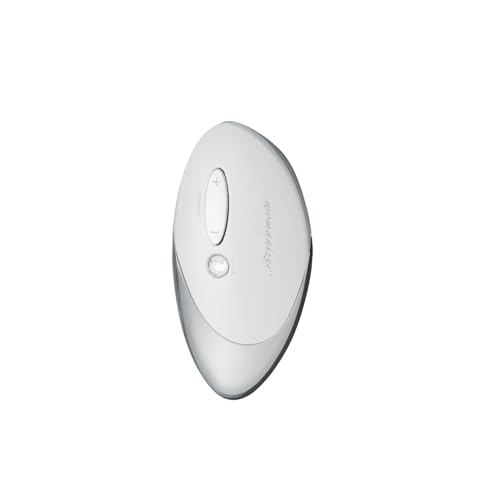 womanizer PRO W500 Auflegevibrator, Klitoris Stimulator Sauger, 12 Intensitätsstufen wasserdicht, weiß
