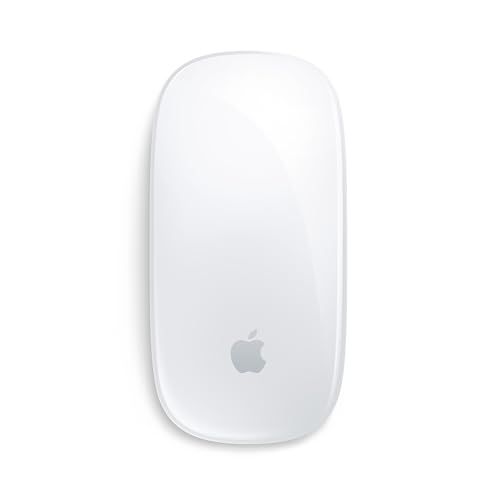 Apple Magic Mouse: Bluetooth, wiederaufladbar. Kompatibel mit Mac oder iPad; Weiß, Multi-Touch Oberfläche (USB-C)