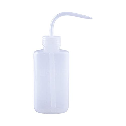 TAOYUN 250ml Sicherheits-Squeeze-Tropf-Waschflasche Kunststoff-Wasserdiffusor-Flasche Wasserflasche Tattoo-Flasche Wimpernreinigungs-Waschflasche