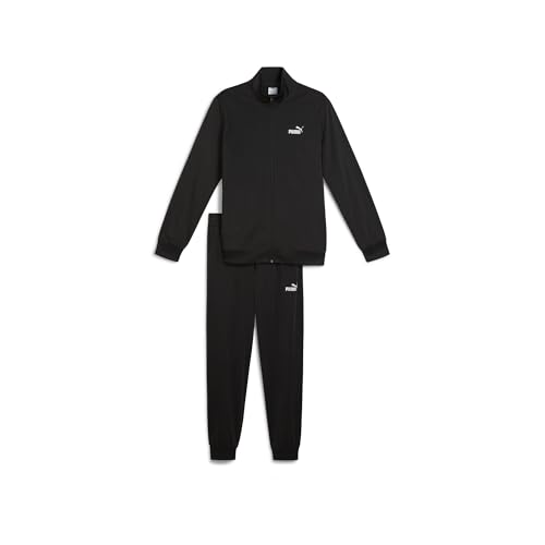 PUMA Unisex ESS Poly Suit cl Gestrickte Anzüge, PUMA Black, L