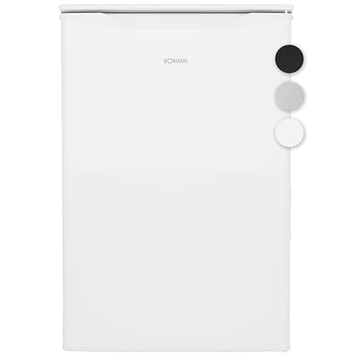 Bomann® Gefrierschrank | 87 L | energieeffizient, leise & klein | ≤ -18 °C, stufenlos regelbar | 3 Schubladen & Eiswürfelschale | 4-Sterne-Gefrierfach, Türanschlag wechselbar | GS 7253 weiß