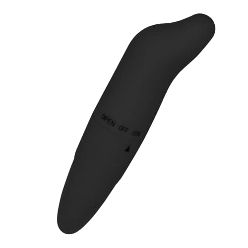 Minivibrator 12,5 cm EIS | Sex-Spielzeug für Frauen | Vibrator mit gebogener Spitze | Leise Vibrationen für erotische Klitoris-Stimulation | Sex-Toy klein Mini-Stimulator Kitzler