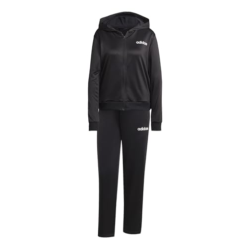 adidas Women's ESSENTIALS LINEAR TRACKSUIT, black, L