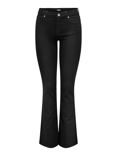ONLY Female Flared fit Jeans ONLBLUSH Mittlere Taille Flared Jeans