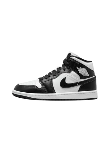 NIKE Jungen 814443-403 Fitnessschuhe, Weiß/Schwarz Panda Mid, 44.5 EU
