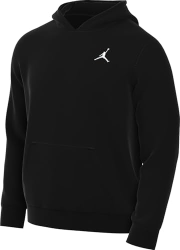 Nike Herren Jordan Brooklyn Kapuzenpullover, Black/White, L
