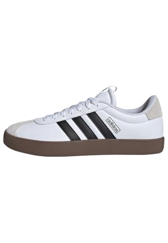 adidas Herren VL COURT 3.0 SHOES, Cloud white/core black/grey one, 44 EU
