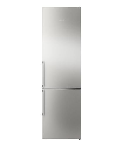 SIEMENS KG39NAIAU, iQ500, Freistehende Kühl-Gefrier-Kombination, Gefrierbereich unten, 363 l, Total noFrost, hyperFresh, extrem leise, LED Beleuchtung, 203 x 60 cm, Gebürsteter Stahl AntiFingerprint