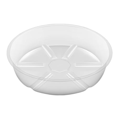 Kliplinc 10er-Pack 6-Blumentopf-Untersetzer Aus Durchsichtigem Kunststoff f¨¹r Zimmerpflanzen, Pflanzenabtropfschale f¨¹r T?pfe