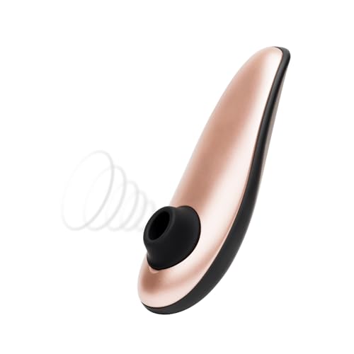 Womanizer Classic Klitoris Sauger Vibrator für Frauen | Klitoris Vibrator mit 8 Intensitätsstufen | Wasserdichter Druckwellenvibrator Wiederaufladbares Sex Spielzeug für die Frau und Paare | Rotgold