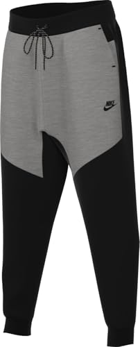 Nike Sportswear Tech Fleece Jogger Für Ältere Kinder, Schwarz/Dark Grey Heather/Schwarz/Schwarz, HV5869-012, XL