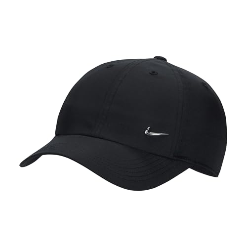 Nike Unisex Kinder Club Baseballkappe, Schwarz, Einheitsgröße EU