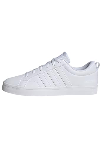 adidas Unisex VS Pace 2.0 Shoes, Cloud white/Cloud white/Cloud white, 42 2/3 EU