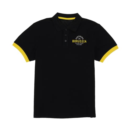 Borussia Dortmund BVB Poloshirt schwarz Explorer Gr. XXL