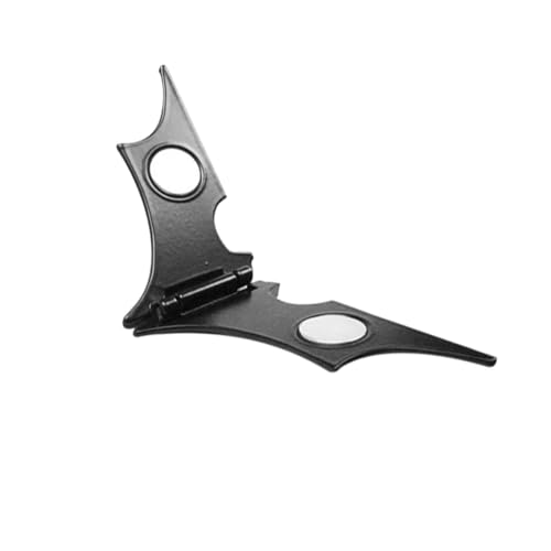 Laroal Batman-Geldscheinklammer für Herren, minimalistische Geldklammer aus Metalllegierung, Geldklammer für Geldscheine, Kreditkarten, schwarzer Batman-Clip