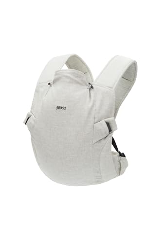 Fillikid Bauchtrage | ergonomische Babytrage | Ergonomische Kindertrage inkl. Kopf- & Nackenstütze | Rückentrage für Säuglinge und Kleinkinder ab 5 kg bis 20 kg
