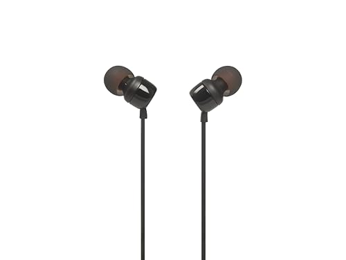 JBL T-110, Mit Kabel, In-Ear-Kopfhörer, Schwarz