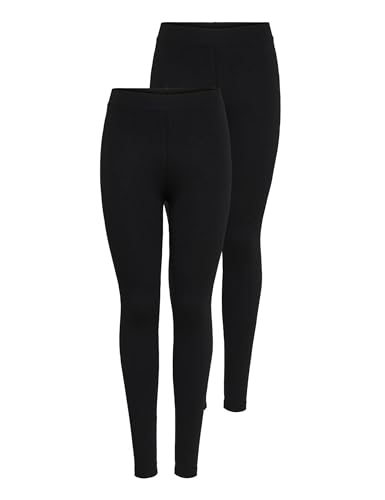 ONLY Female Leggings Onllive 2-Pack Slim Fit Leggings