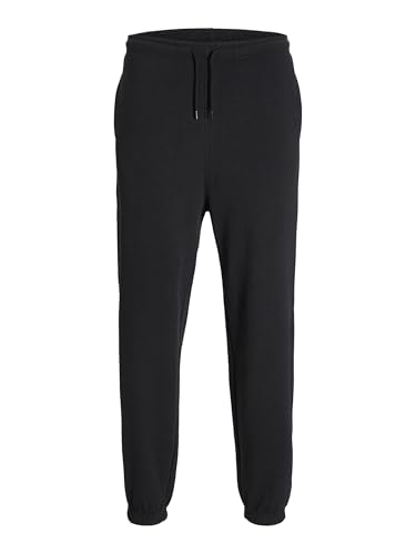 JACK & JONES Herren Jpstgordon Jjcharge Sweat Pants Imp Jogginghose, Schwarz, M