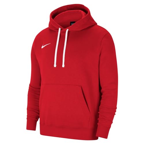 Nike Herren M Nk Flc Park20 Po Hoodie Kapuzenpullover, University Red/White/White, M EU