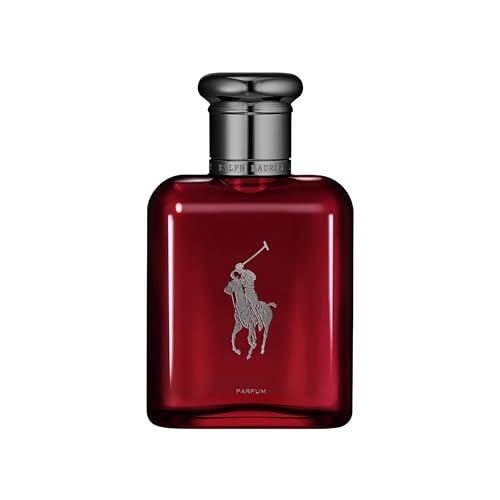 Ralph Lauren Polo Red Parfum für Herren, würzig-sinnlicher Duft mit Absinth, Blutorange & Zedernholz, für selbstbewusste Männer, 75 ml