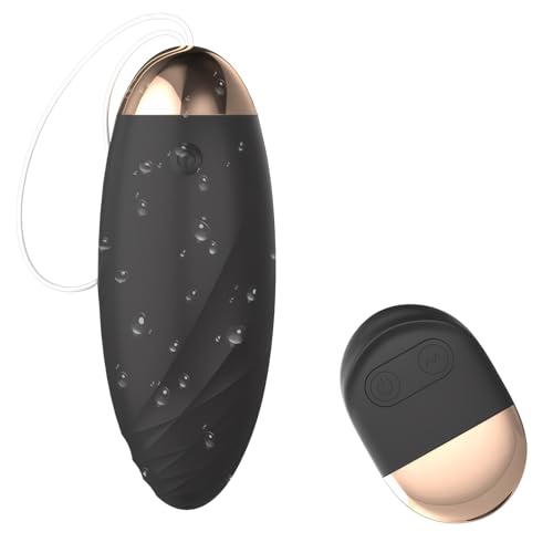 Liebeskugeln mit Vibration Bullet-Vibratoren, Qoosea 10 Vibrationsmodi für G-Punkt & Klitoris Stimulator Sexspielzeug mit Fernbedienung, Adult Sex Toys Vibro Ei Erotik für Paare Frauen
