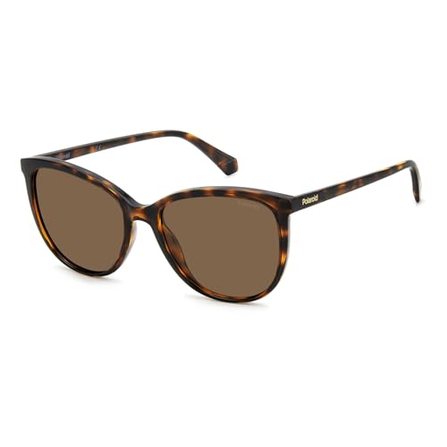 POLAROID Damen PLD 4138/S Sonnenbrille, Havana, 55