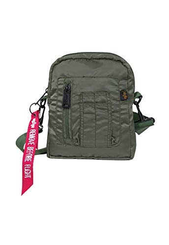 Alpha Industries Crew Carry BagAlph Unisex Umhängetasche Sage-Green