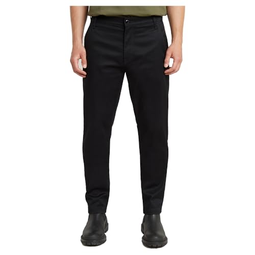 G-STAR Herren Morry Tapered Chino, Schwarz (dk Black D26400-C105-6484), 33W / 34L