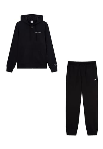Champion Herren Legacy Men Sweatsuit, Schwarz, L