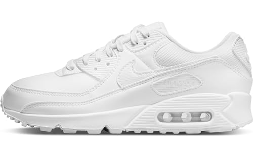 Nike Damen WMNS AIR MAX 90 Sneaker, Weiß, 38 EU