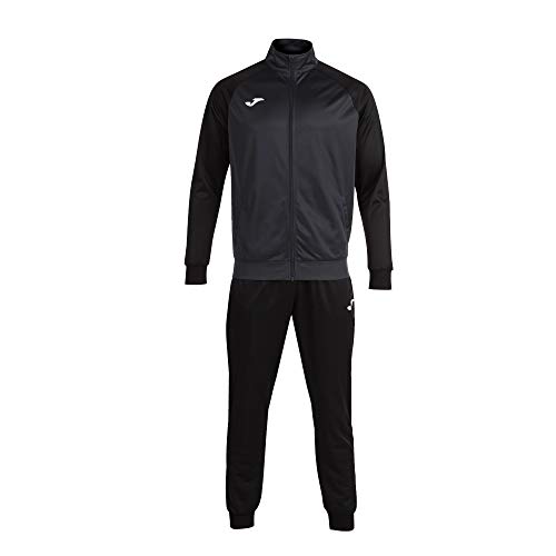 Joma Herren Trainingsanzug , 8XS - 3XL - Jacke mit Hohem Kragen, Reißverschluss und Taschen - Hose mit Elastischem Bund, Kordelzug und Rippenbündchen - Academy IV