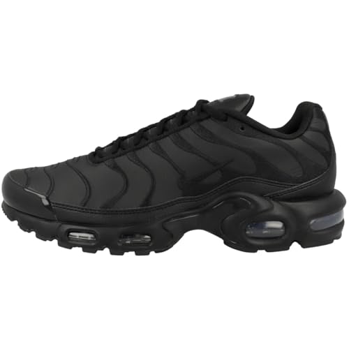 Nike Air Max Plus, Herren Sneakers, Schwarz (Black/Black/Black 001), 40 EU