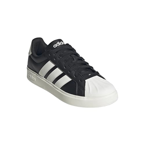 adidas Streettalk Sneaker Trainer Schuhe (Black/White, EU Schuhgrößensystem, Erwachsene, Numerisch, M, 41 1/3)