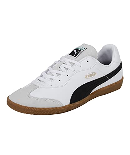 PUMA Unisex King 21 It Fußballschuhe, Puma White Puma Black Gum, 43 EU